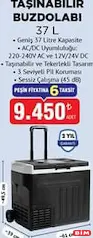 KUMTEL TAŞINABİLİR BUZDOLABI 37 L